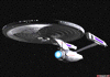 Enterprise-A in space (CGI)