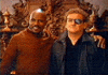 Captain Benjamin Sisko and O'Brien