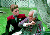 Captain Kathryn Janeway and Caretaker