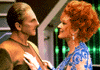 Lwaxana Troi and Chief Security Odo