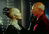 Picard and Borg Queen