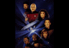 TNG crew & the Enterprise D (painting)