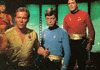 Kirk, Spock, Uhura, McCoy from 'Mirror'