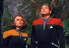 Chakotay and B'Elanna Torres